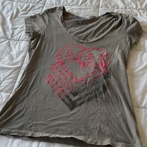 Metal Mulisha Tan and Pink Graphic Tee